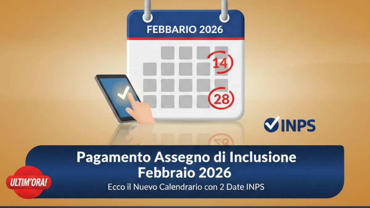 Pagamento Assegno di Inclusione Febbraio 2026